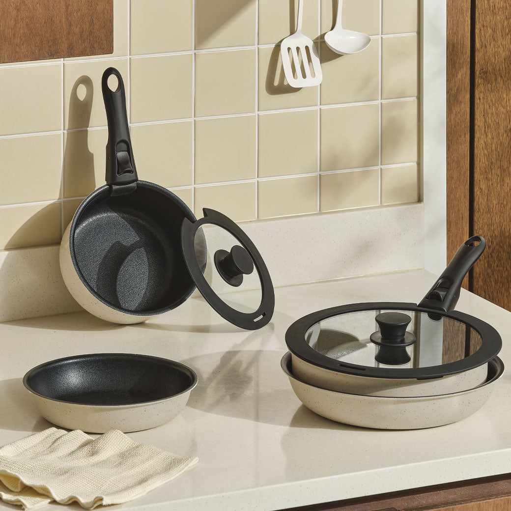 取っ手がとれるフライパン・鍋セット – DONO公式ストア