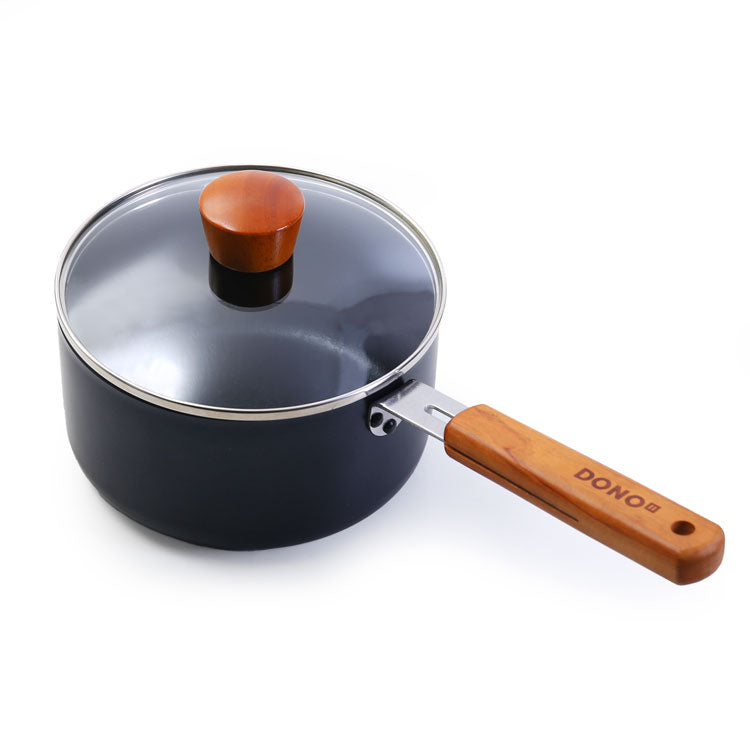 DONO 18cm スープパン ガラス蓋付 ( 片手鍋 ) 鍋 IH ガス火 対応 ソースパン – DONO公式ストア