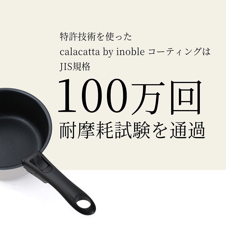 DONO 取っ手の取れる フライパン 片手鍋 8点セット 　